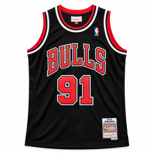 Jersey Chicago Bulls 97-98 Dennis Rodman Negra