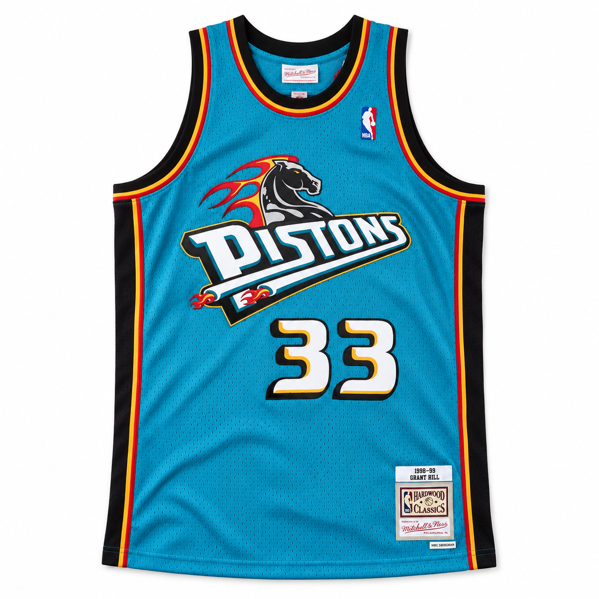 Jersey Detroit Pistons 98-99 Grant Hill Azul
