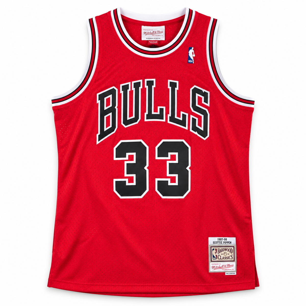 Jersey Chicago Bulls 97-98 Scottie Pippen Roja