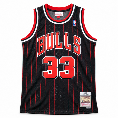 Jersey Chicago Bulls 1995 Scottie Pippen Negra