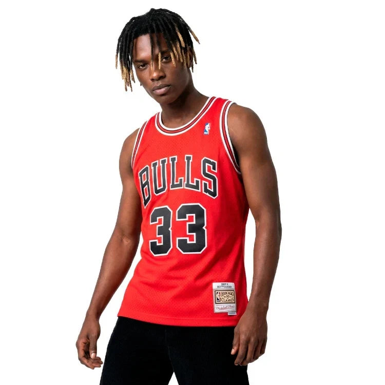 Chicago Bulls 97-98 Scottie Pippen Roja