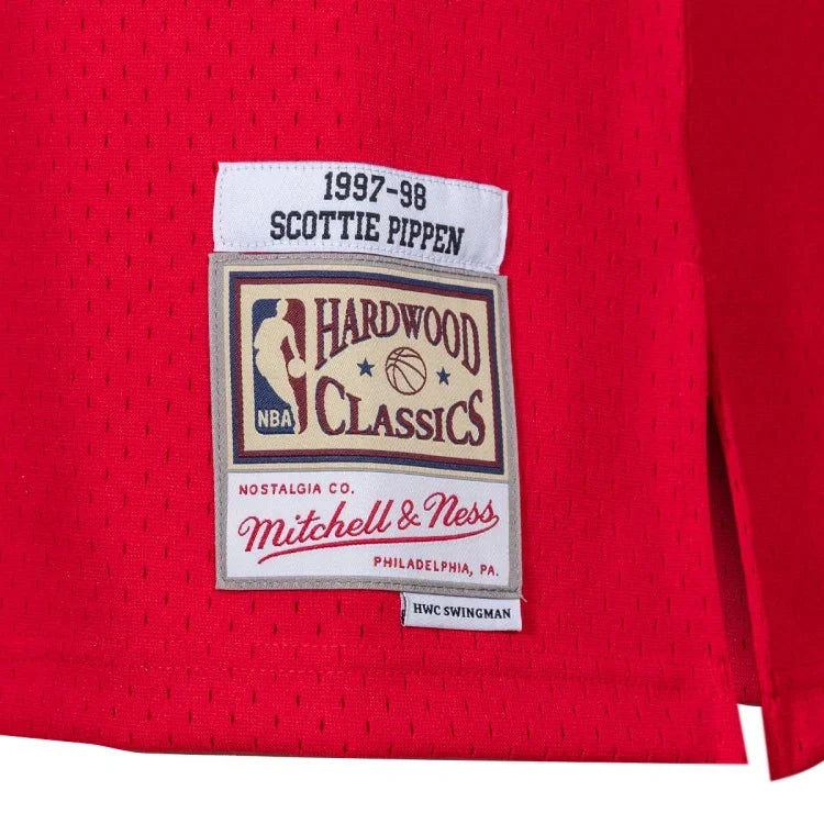 Chicago Bulls 97-98 Scottie Pippen Roja
